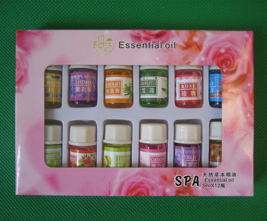 12 Essential Oils Gift Set