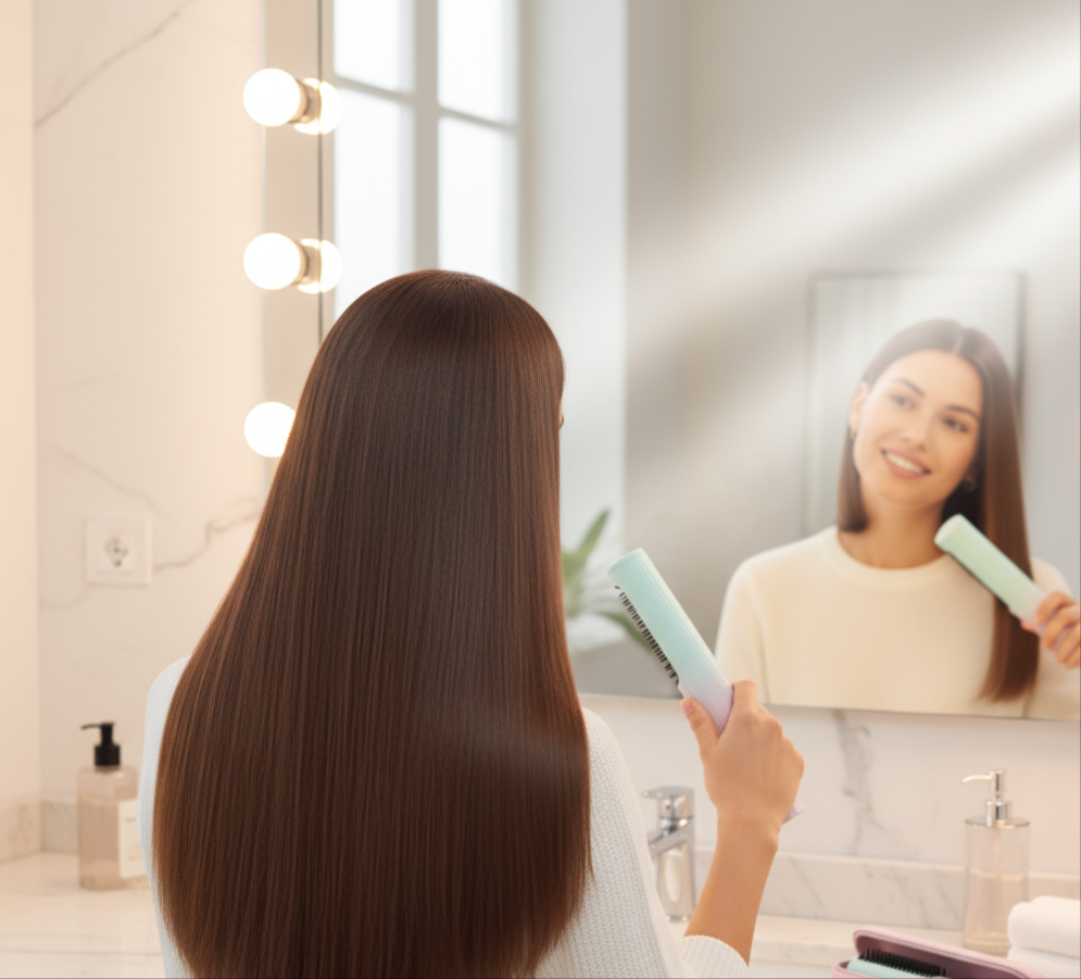 QuickLiss - Cheveux lisses, partout.